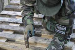Paintballové ihrisko na Cemjate v roku 2012