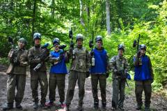 Paintballové ihrisko na Cemjate v roku 2014
